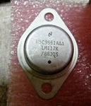National LM117K/883QS, H5C9551A Linear Voltage Regulators Ic Transistor (2). Fixed Price $80.00.