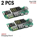 2X Led Dual Usb 5V 2.4A Micro/type-c Mobile Power Bank Charging Module. Fixed Price $10.99.