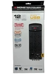 Monster Power 12 Outlet Protector With 2X Usb Port. Fixed Price $39.69.