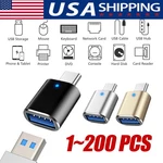 Led Usb-c 3.1 To Usba Female Adapter Converter Otg Type Android Phone Lot. Fixed Price $37.81.