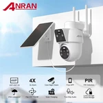 Solar Dual Lens Wifi Security Camera With Panels - Color Night Vision & Pi. Fixed Price $106.61.