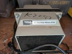 Topaz Ac Voltage Regulator 73101-30 47-63HZ 1KVA 105-125V 9.5A Output 115. Fixed Price $200.00.