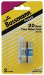 Bussmann BP/SC-20 Time Delay Fuse, A, 600 Vac, Pack. Fixed Price $8.55.