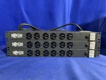 Tripp Lite RS-1215 Rackmount Power Strip 120V 15A Outlet 15FT Cord Lot Of 3. Fixed Price $150.00.