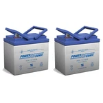 Power-sonic Pack 12 Volt 35 Amp Hour Battery Electric Wheelchair Scooter U1. Fixed Price $164.99.