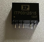 New Xp Power ITP0312S15 Isolated Module Dc Converter Output 15V In 4.5V-18V. Fixed Price $14.00.