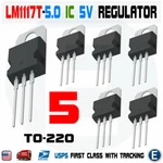 5PCS LM1117T-5.0 LD1117 5.0V TO-220 Voltage Regulator 0.8A 5V. Fixed Price $6.89.