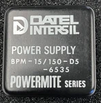 Datel Intersil BPM-15/150-D5 Powermite 15W Dc/dc 5VIN, +/-15VOUT 150MA Shipped!. Fixed Price $64.95.