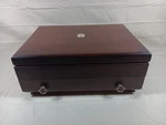 Large Unique Vintage Watch Storage Box With Helbros Face. Fixed Price $197.00.