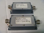(2) Avantek AK-200-N 100-200 Mhz Amplifiers. Fixed Price $29.00.
