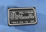 Polytron Devices TWA3-24-15 Dc/dc Converter Nos (free & Fast Usa Shipping!). Fixed Price $24.99.