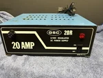 Gsc 20R 20AMP 12VDC Regulated Power Supply W/free Shipping. Fixed Price $32.99.