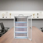 36 Slots Unique Cell Pocket Chart Phones Storage Cabinet Box. Fixed Price $37.40.