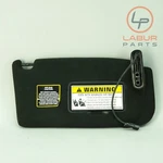 M139 03-13 Maserati Quattroporte Front Right Suede Sun Visor W/ Mirror Blk A1685. Fixed Price $281.99.