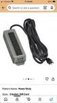 Tripp Lite 602-15 Power Strip,. Fixed Price $19.99.