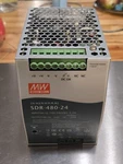 Mean Well SDR-480-24 24V 20A 480W Din Rail Power Supply Dc Ok Relay. Fixed Price $120.00.