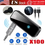 Usb Wireless Bluetooth Transmitter Receiver For Car Music Audio Aux Adapter Lot. Fixed Price $265.68.