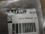 Extech 42299 Lithium Batteries 3.6 Volt 4FJL3 New Package Of. Fixed Price $24.99.