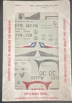 Repli-scale Decal 1:48 Texas Wash. D.c. Ang F-16'S Military Aircraft 502T. Fixed Price $19.99.