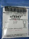 (7) Electronics NTE967 Voltage Regulator Negative 12V 1A TO220 Free Ship. Fixed Price $27.99.
