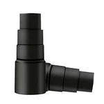 2X Vacuum Cleaner Power Tool Dust Extractor Hose Universal Adaptor Converter Pvc. Fixed Price $9.19.