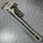 Sunex 18" Aluminum Pipe Wrench 3818A. Fixed Price $27.99.