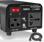 500W Voltage Transformer Power CONVERTER(110V To 220V, 110V) Step Up/dow. Fixed Price $50.99.