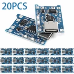 20PCS Type-c Usb 5V 1A 18650 TP4056 Lithium Battery Charging Board Charger. Fixed Price $10.56.