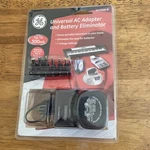 Ge Universal Ac Adapter And Battery Eliminator Up 300MA. Fixed Price $21.00.