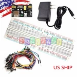 MB-102 830 Point Prototype Pcb Breadboard 65PCS Jump Cable Wires Ac Power Supply. Fixed Price $9.95.