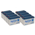 Power-sonic 12V 7AH F2 Battery Compatible With Eaton Powerware ASY-0529 8 Pack. Fixed Price $159.99.