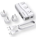 Bestek Travel Power Voltage Converter Adapter 4 Usb / 3 Ac Outlets 200W Plug Kit. Fixed Price $24.87.
