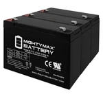 Mighty Max 6V 12AH F2 Battery Replacement For Center BC-6100 3 Pack. Fixed Price $52.99.