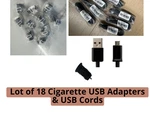 Lot 18 Usb Car Chargers & Cables 12V Adapters Micro Bulk Electronics Bundle. Fixed Price $26.99.