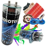 Power 12V Car Audio 5.0 Farad Capacitor 5000W Digital 3 Display + 4 Ga Kit. Fixed Price $79.99.