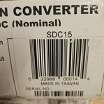 Samlex SDC-15 Step Down To Ac Converter 24V 12V New. Fixed Price $100.00.