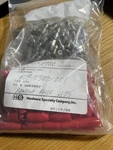 Lot Of Five (5) Johnson-cinch 108-0302-001 0.175 Banana Plugs With Red Caps. Fixed Price $19.95.