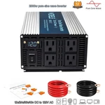 2000W Pure Sine Wave Power Inverter 12V/24V/36V48V Dc To 120VAC Camp Rv Off Grid. Fixed Price $139.90.