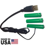 3 Aaa Battery Eliminator - 4.5 Volts Usb Powered. Fixed Price $49.95.