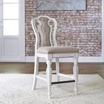 Liberty Furniture Magnolia Manor Counter Height Chair -set Of 2 White. Fixed Price $779.99.