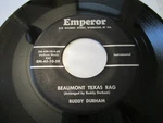 Buddy Durham Beaumont Texas Rag/spanish Two Step, EM-45-10-59 Emperor Single. Fixed Price $13.99.