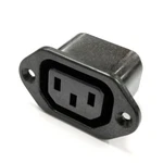New Switchcraft # EAC-305 Female Panel Mount Connector 6A 250V Ac, IEC320 Type. Fixed Price $5.95.