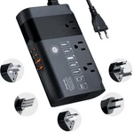 220V To 110V Voltage Converter For European Travel: Max 500W Pure Sine Wave V.... Fixed Price $61.08.