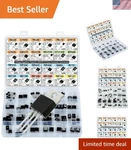 82 Pcs Power Transistor, Mosfet & Voltage Regulator Assortment Kit - 24 Types. Fixed Price $74.98.