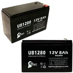 2-PACK Apc Smart-ups 750 Battery UB1280 12V 8AH Sealed Lead Acid Sla Agm. Fixed Price $44.99.