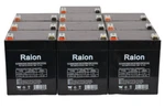 Raion 12V 5AH T2 F2 Battery For Power-sonic PS-1250 10 Pack. Fixed Price $149.99.