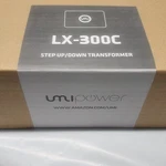 Umi 110V To 220V Step Up Voltage Converter LX-300C. Fixed Price $45.00.