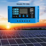 30A Pwm Solar Charge Controller Pv Regulator For LIFEPO4 Lead Acid Gel. Fixed Price $16.88.
