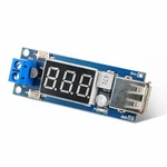2-IN-1 Dc Voltmeter & 2A Usb Charger Buck Converter Module 4.5V-40V Input. Fixed Price $8.89.