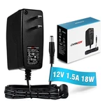 Chanzon 12V 1.5A 18W Power Supply Dc Switching Adapter, Pack, Black. Fixed Price $21.63.